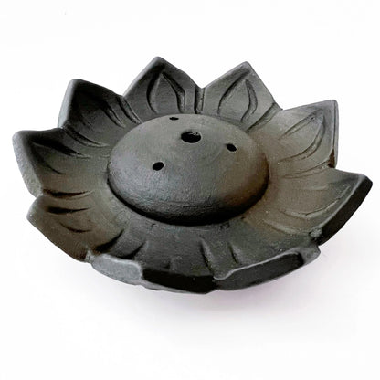 Black Lotus Incense Holder