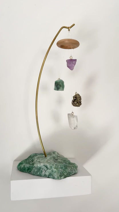 Abundance & Prosperity Crystal Table Chime