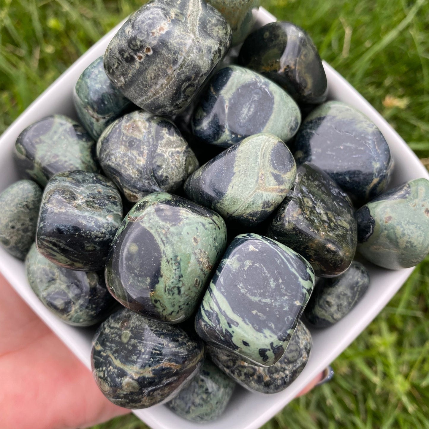 Kambaba Jasper Tumbled Stones