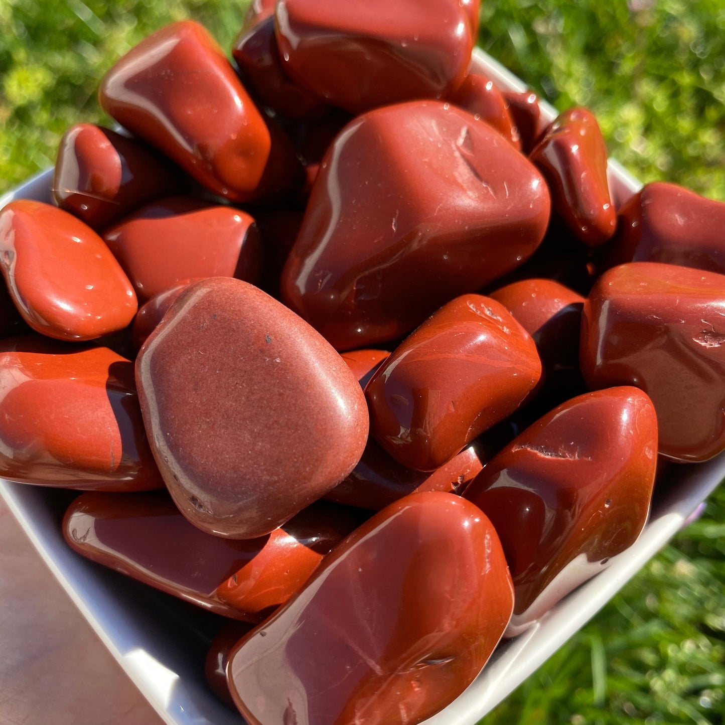 Red Jasper Tumbled Stones