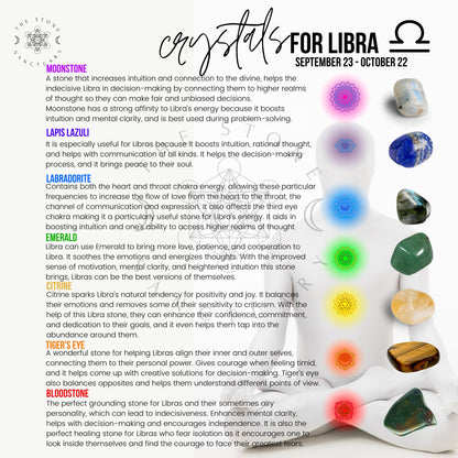 7 Chakra Crystal Kit For Libra