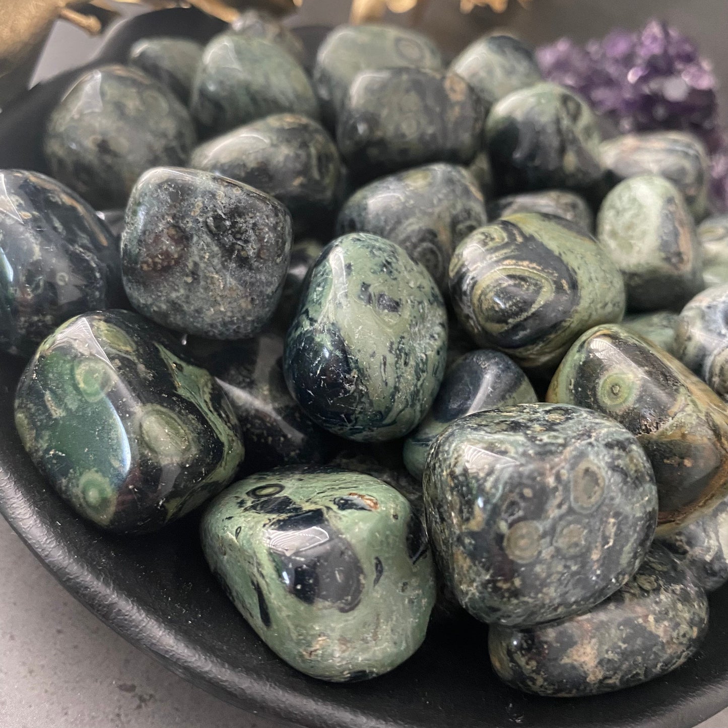 Kambaba Jasper Tumbled Stones