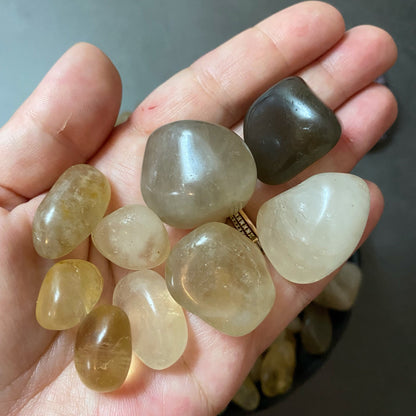 Natural Topaz Tumbled Stones