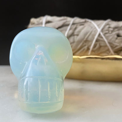 2" Opalite Skull