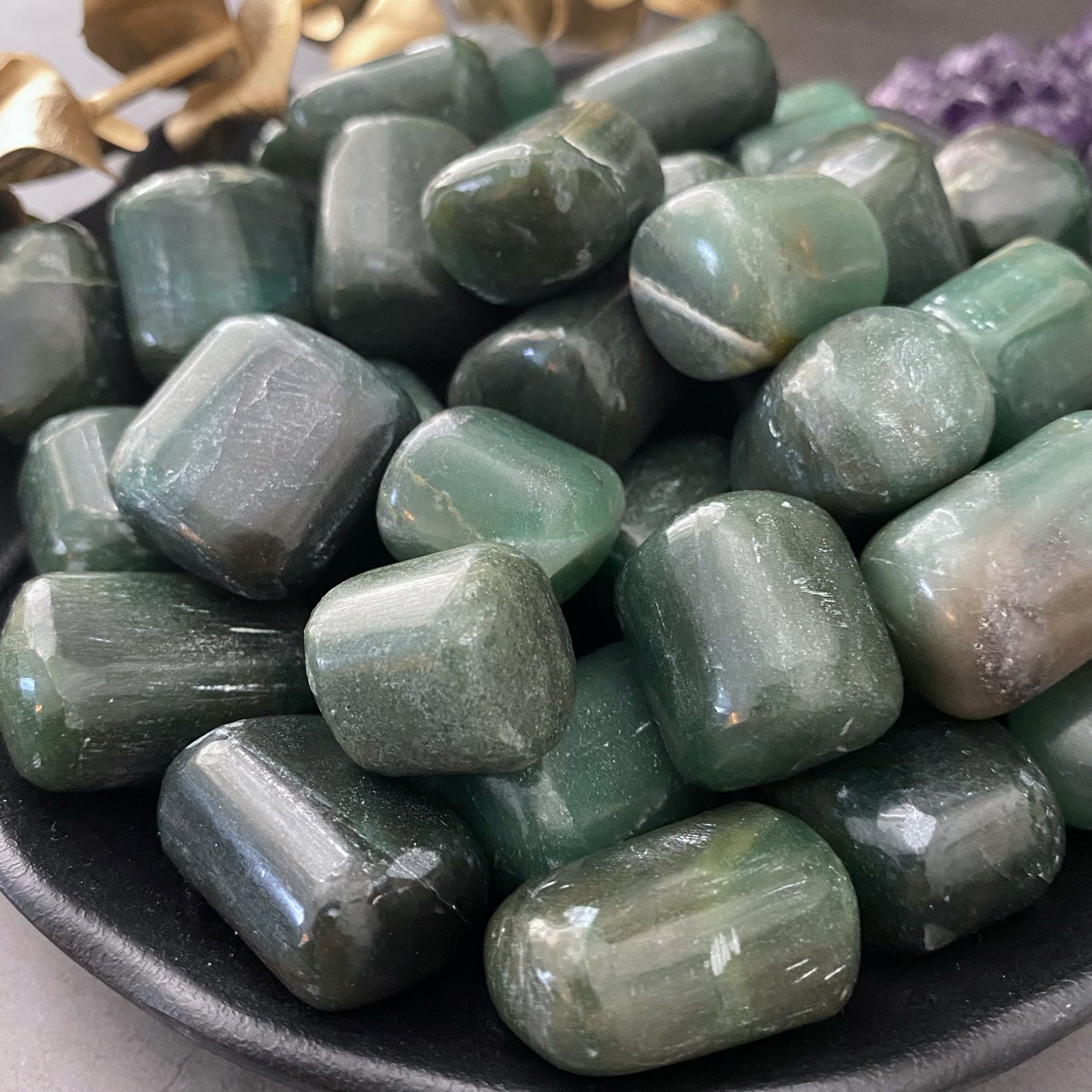 Bowenite Tumbled Stones