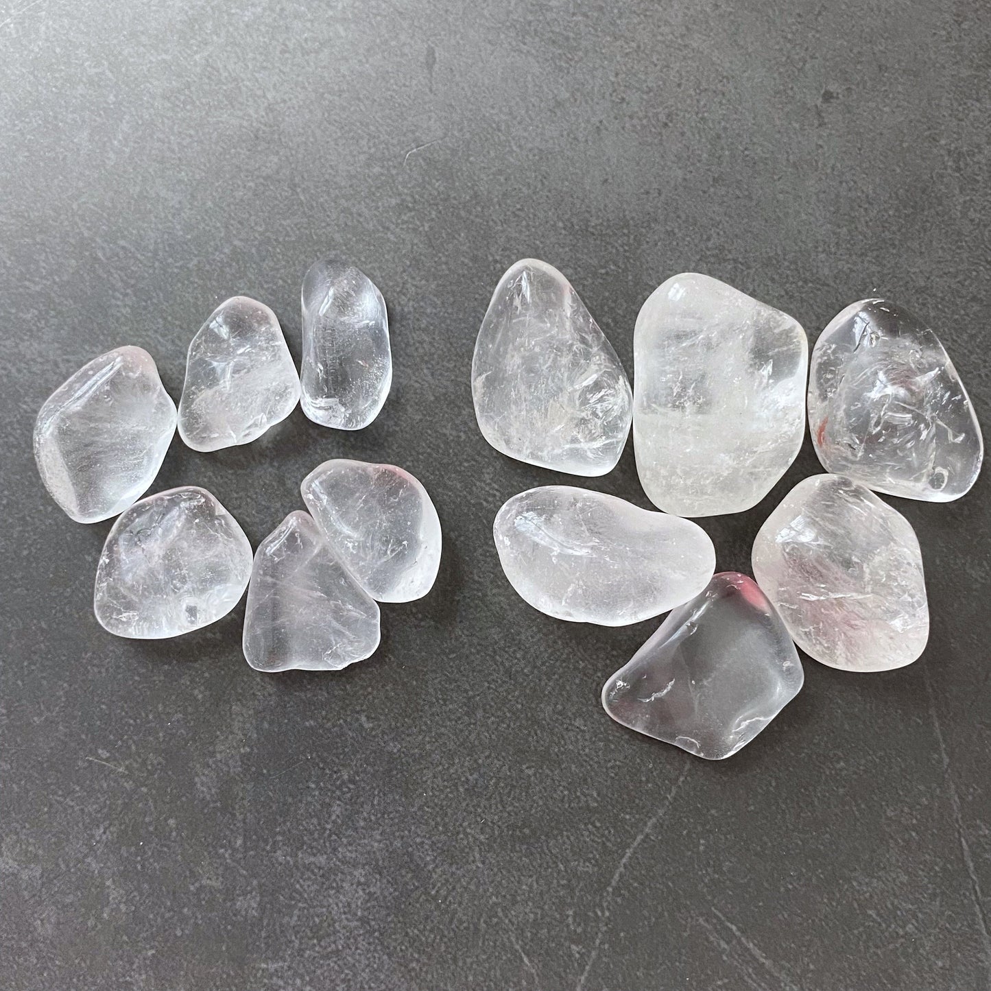 Clear Crystal Quartz Tumbled Stones