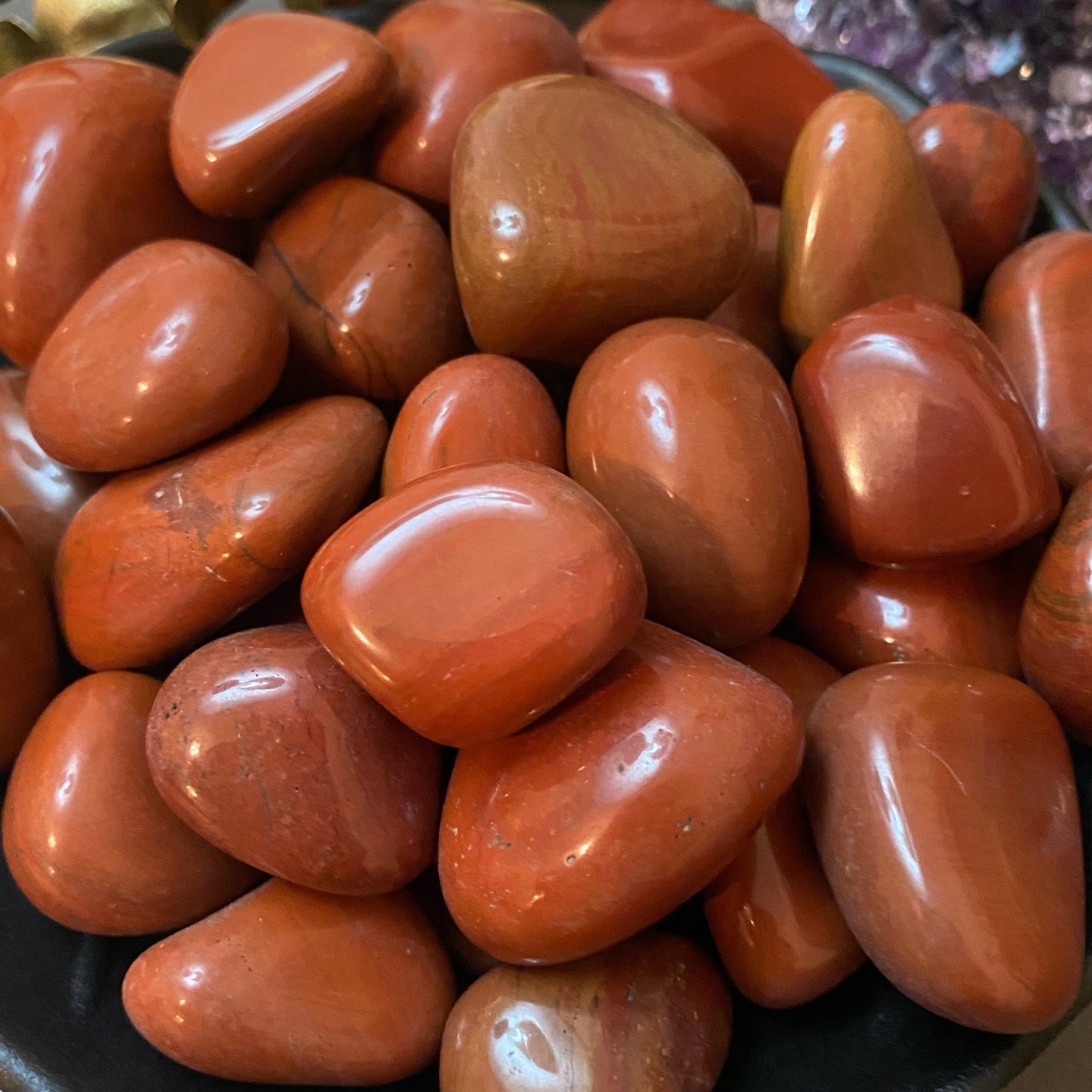 Red Jasper Tumbled Stones