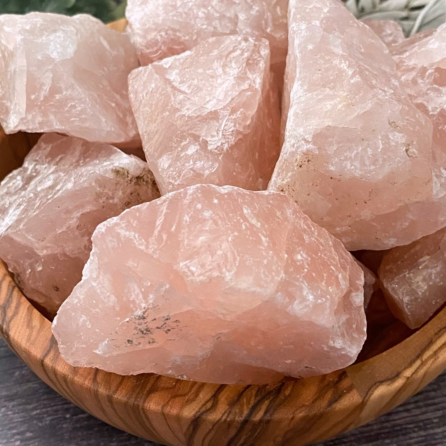 Raw Rose Quartz Stones