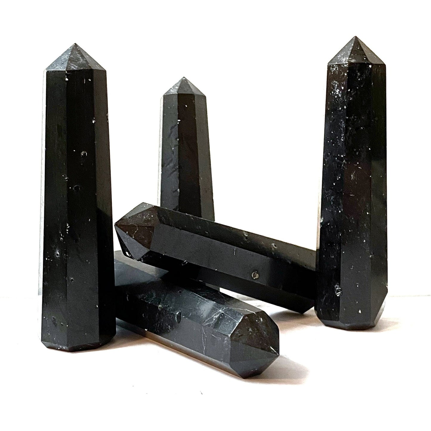 3-4" Black Tourmaline Point