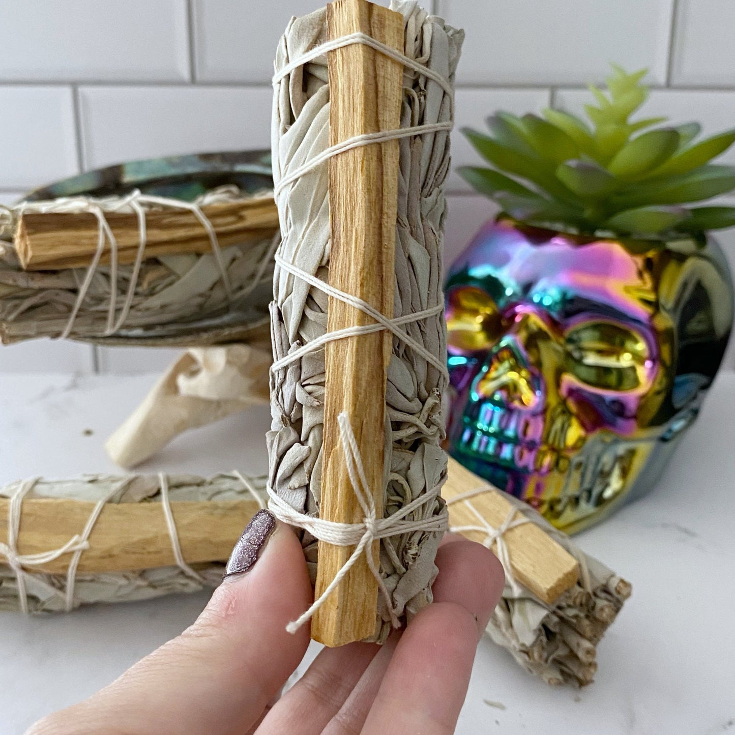 Organic White Sage & Palo Santo Smudge Stick