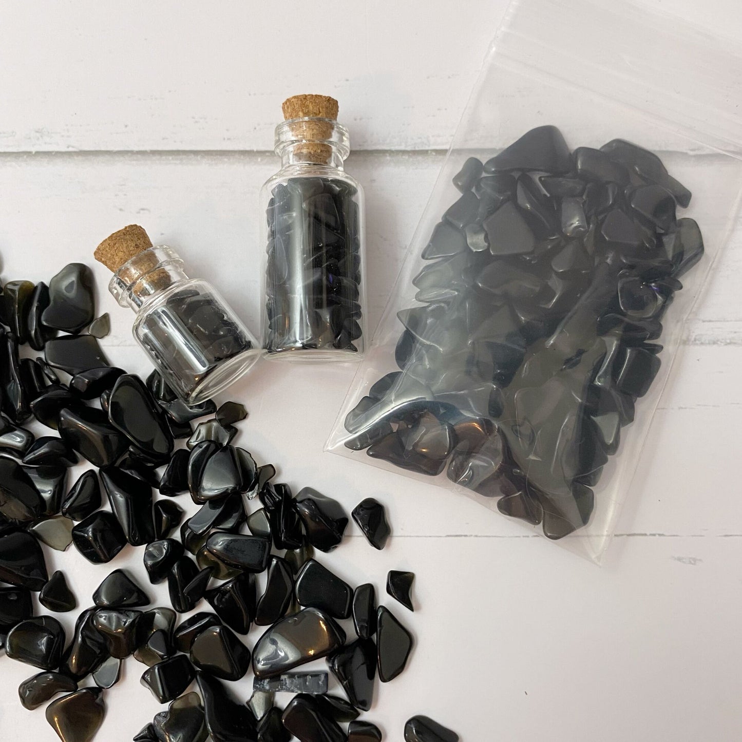 Obsidian Crystal Chips