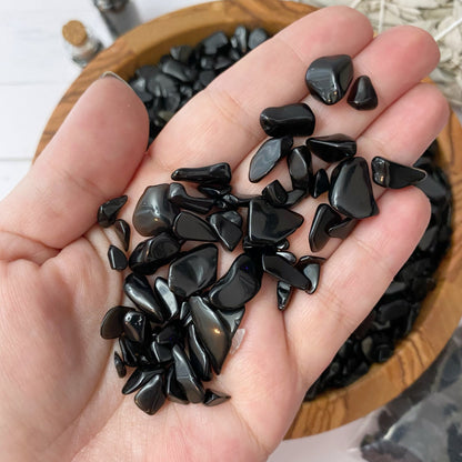 Obsidian Crystal Chips