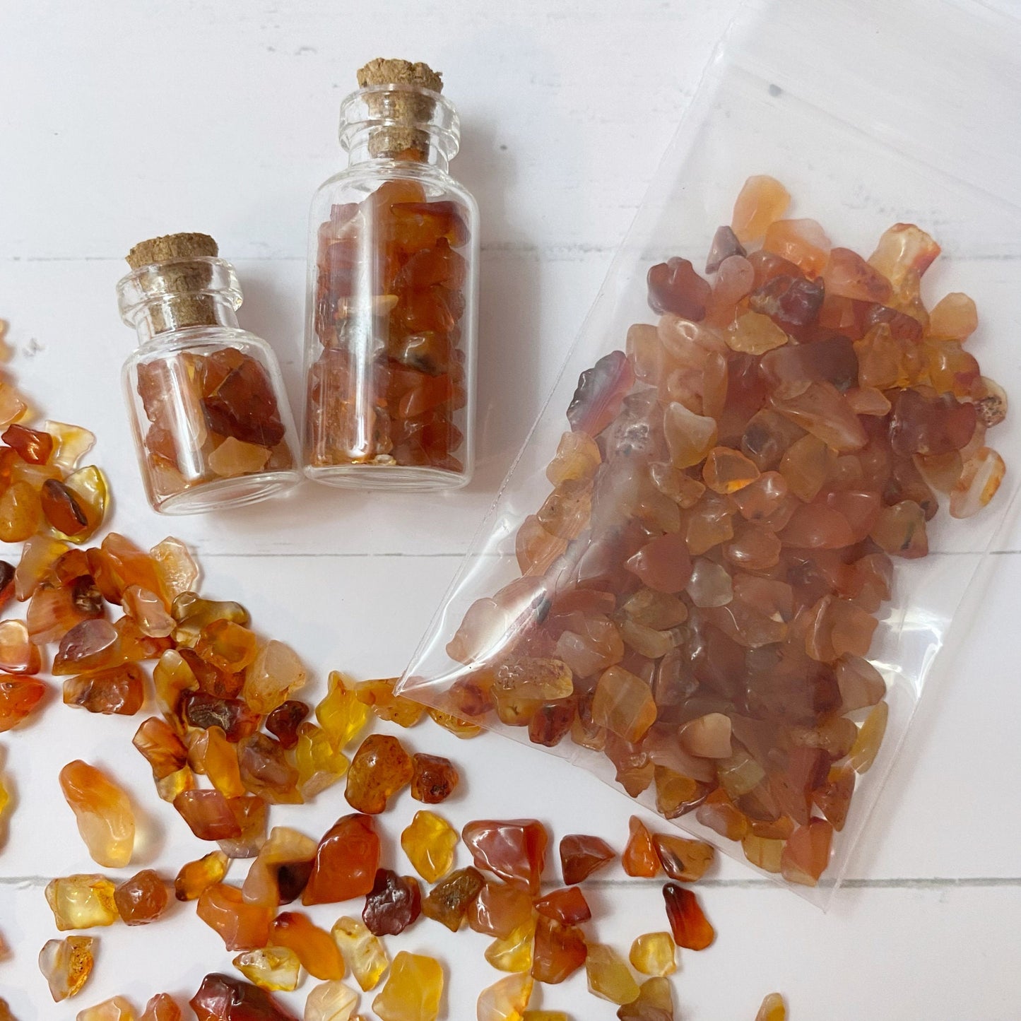 Carnelian Crystal Chips