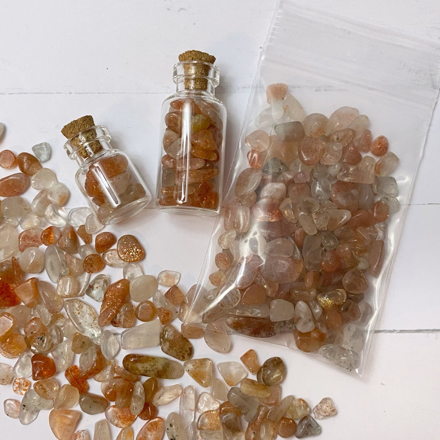 Sunstone Crystal Chips