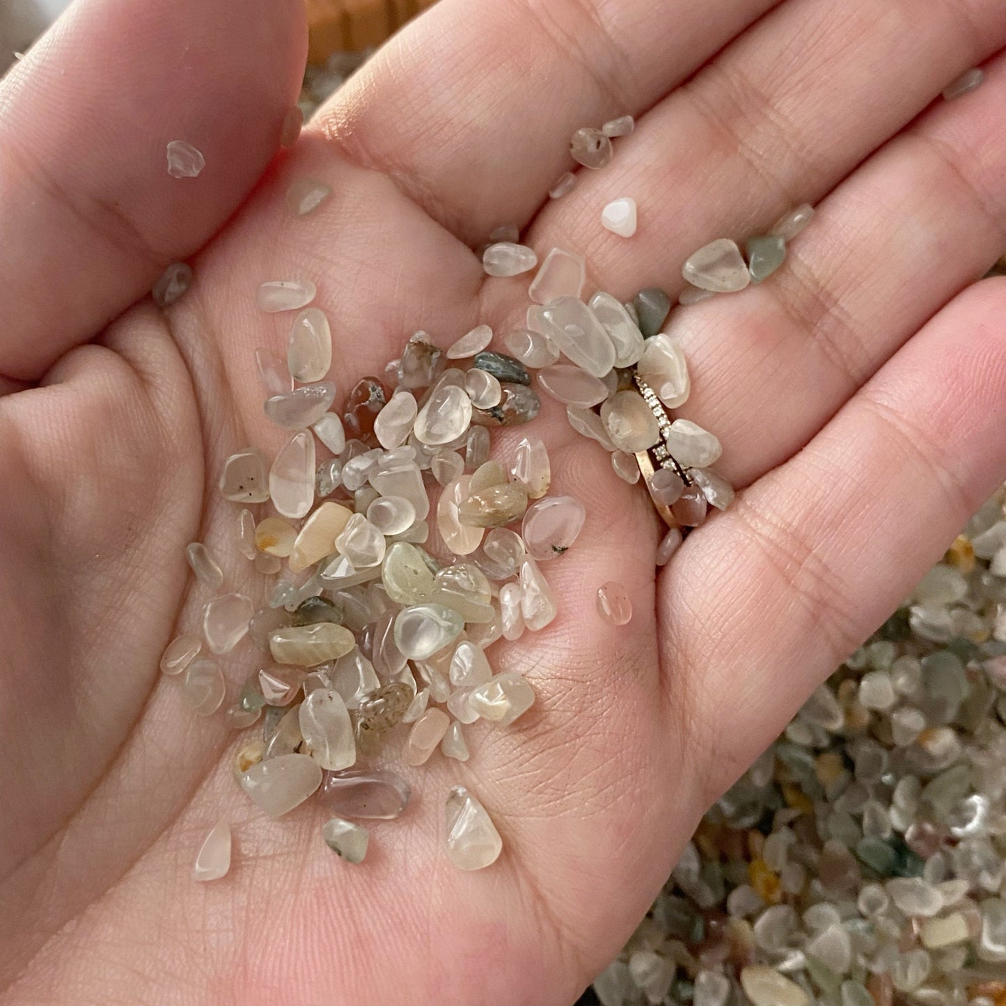 Mixed Agate Crystal Chips