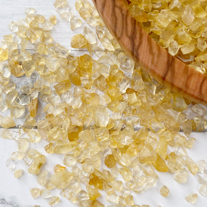 Citrine Crystal Chips