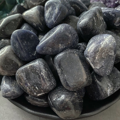 Sapphire Blue Aventurine Tumbled Stones