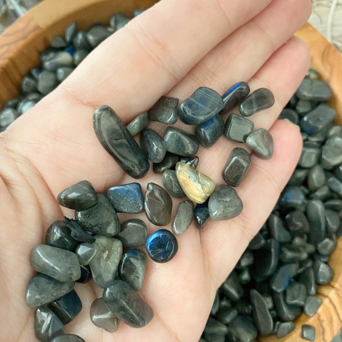 Labradorite Crystal Chips