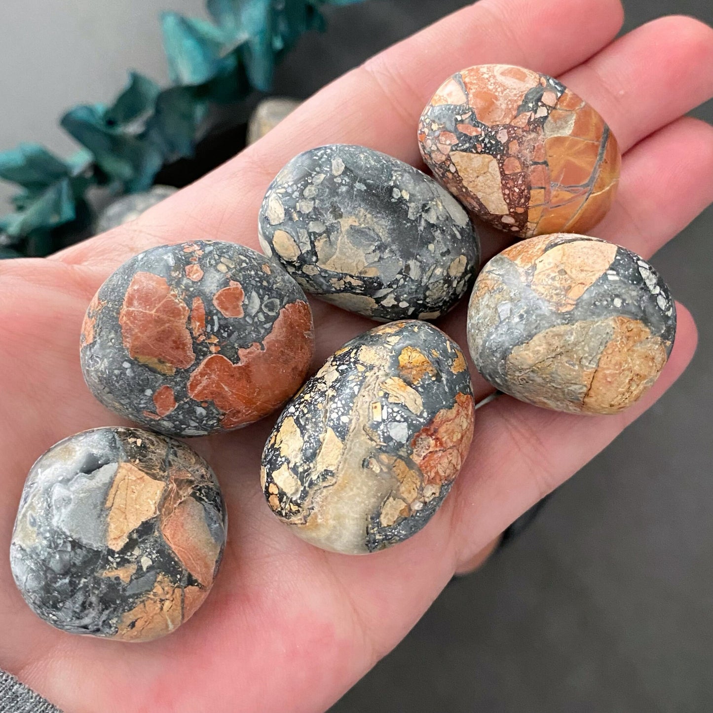 Maligano Jasper Tumbled Stones