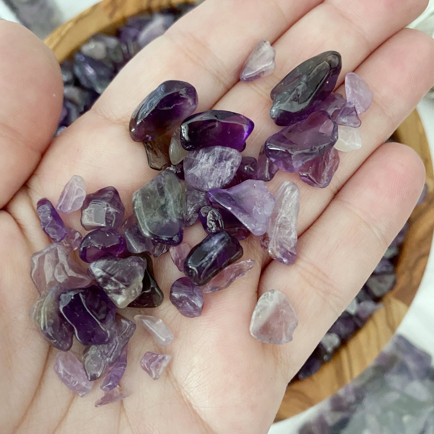 Amethyst Crystal Chips