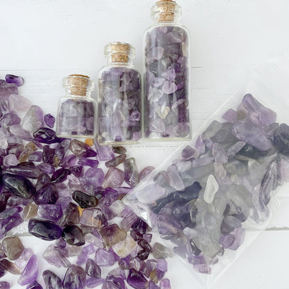 Amethyst Crystal Chips