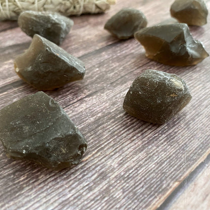 Raw Smoky Quartz Stones