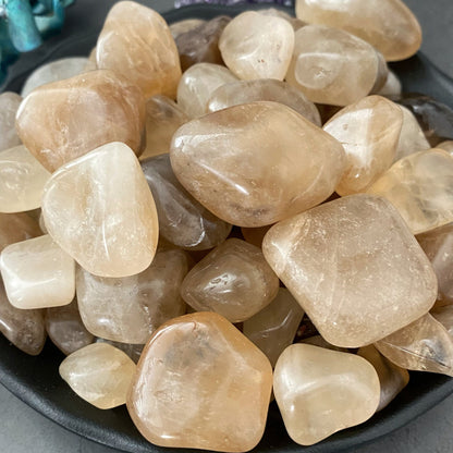 Natural Citrine Tumbled Stones