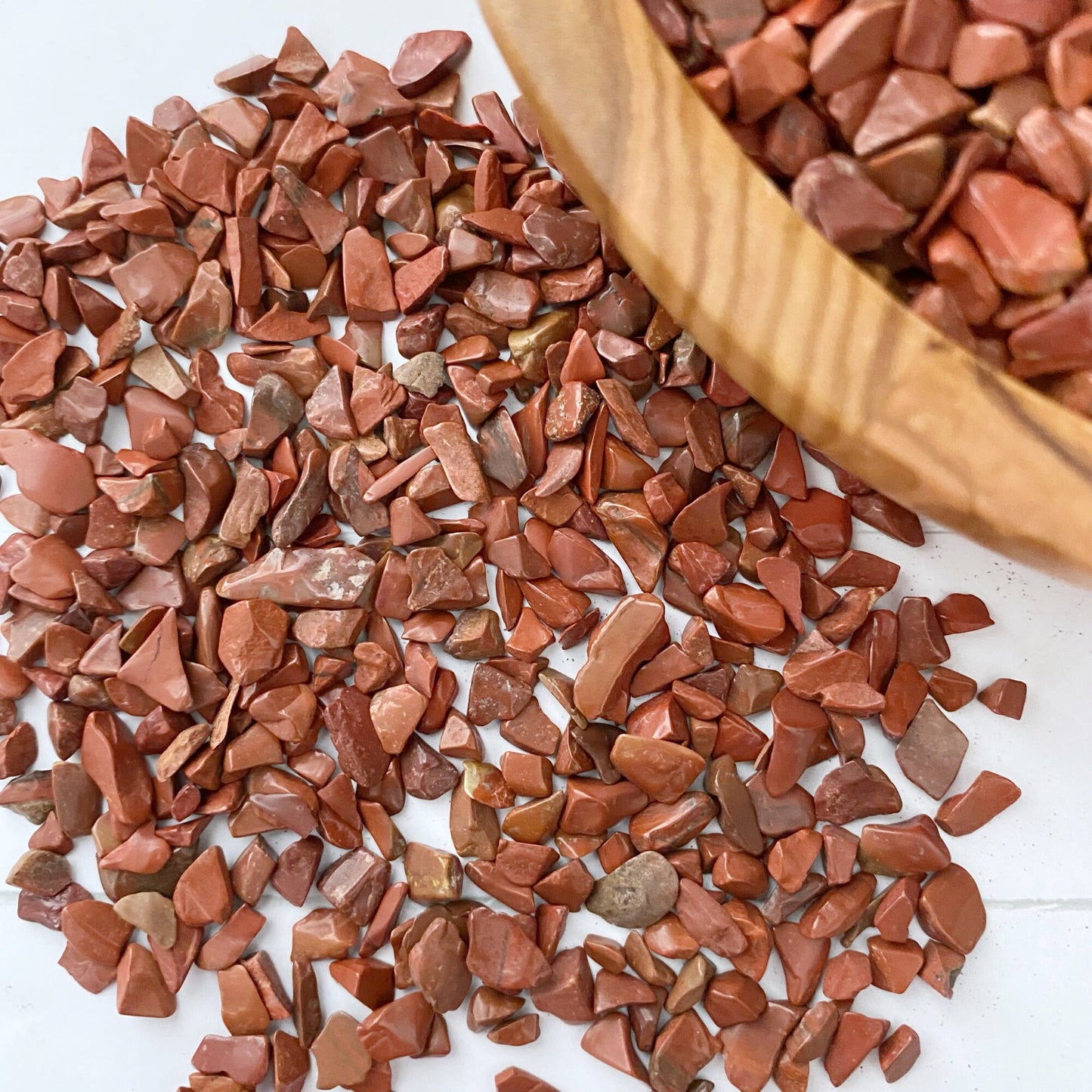 Red Jasper Crystal Chips