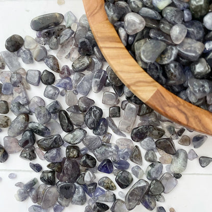 Iolite Crystal Chips