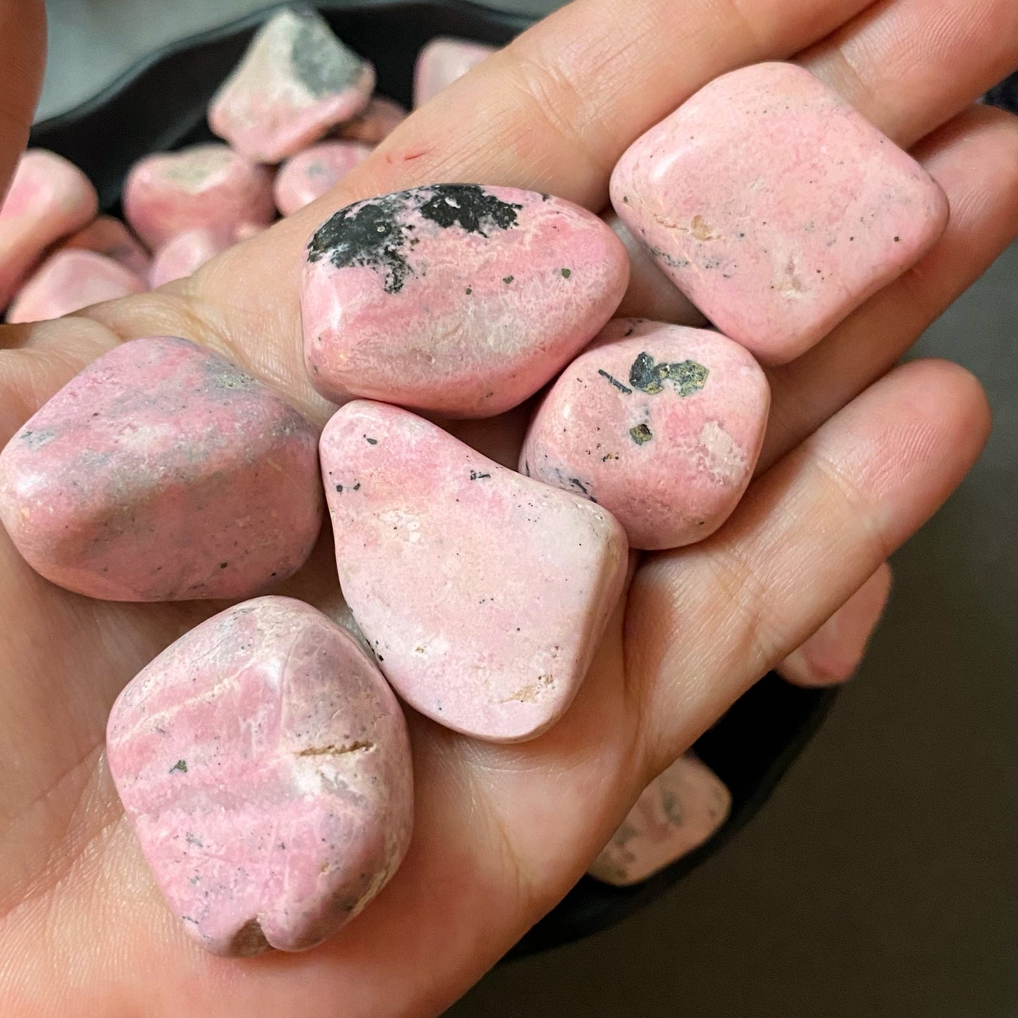 Rhodonite Tumbled Stones