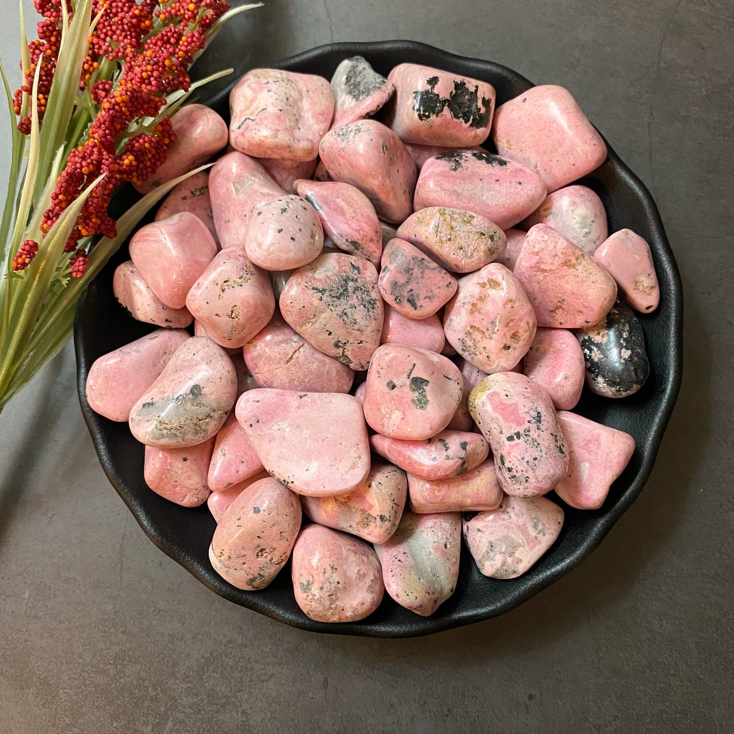 Rhodonite Tumbled Stones