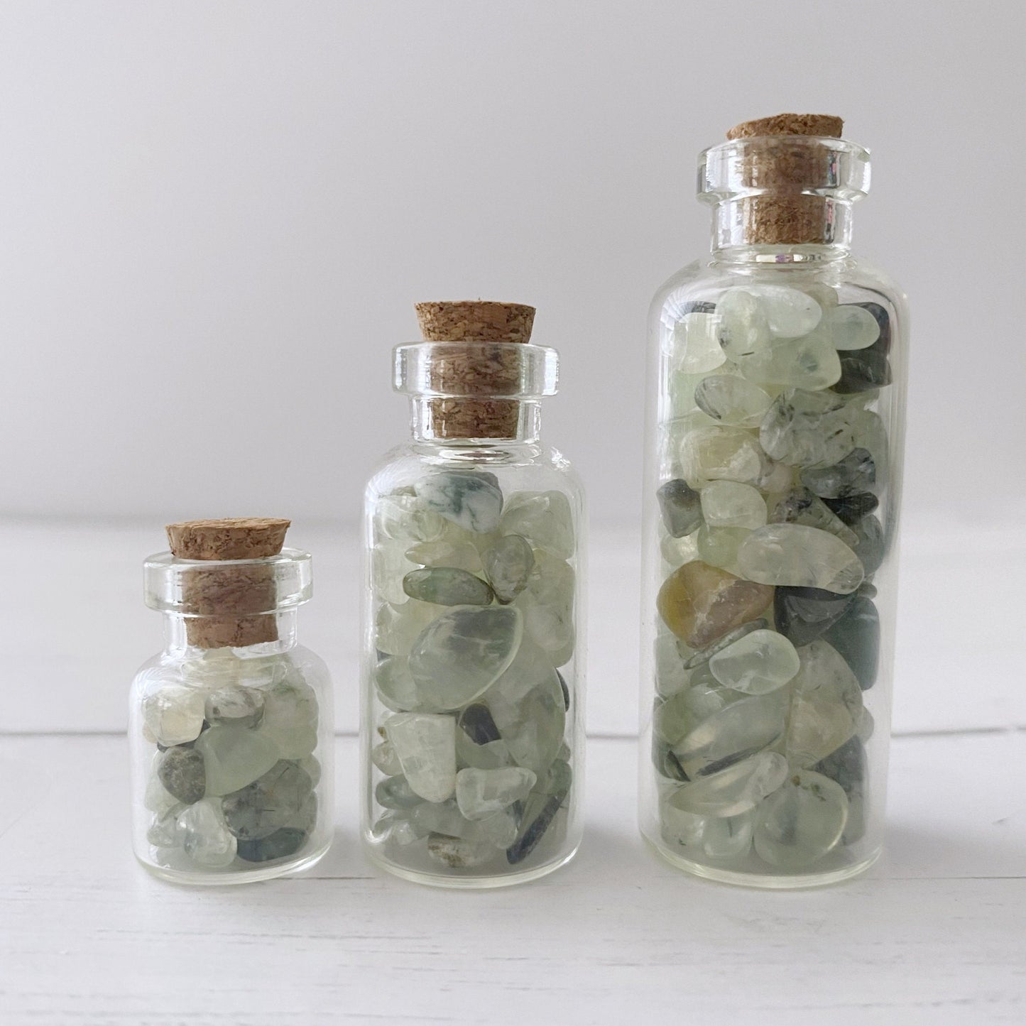 Prehnite Crystal Chips