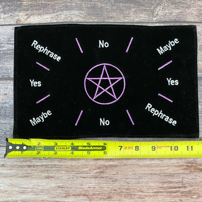 Velvet Pentagram Pendulum Mat