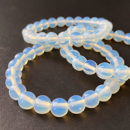 8mm Opalite Beaded Bracelet