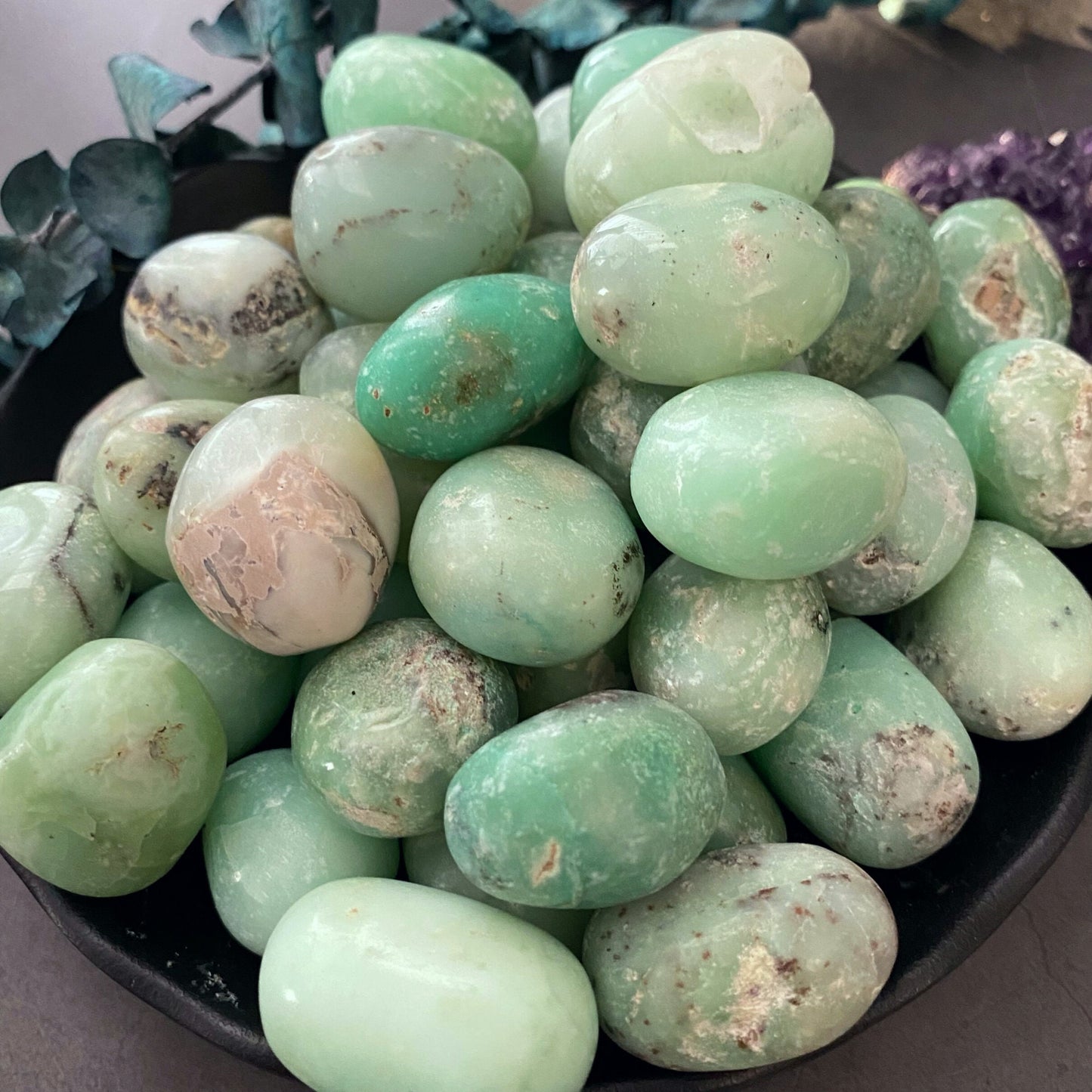 Chrysoprase Tumbled Stones