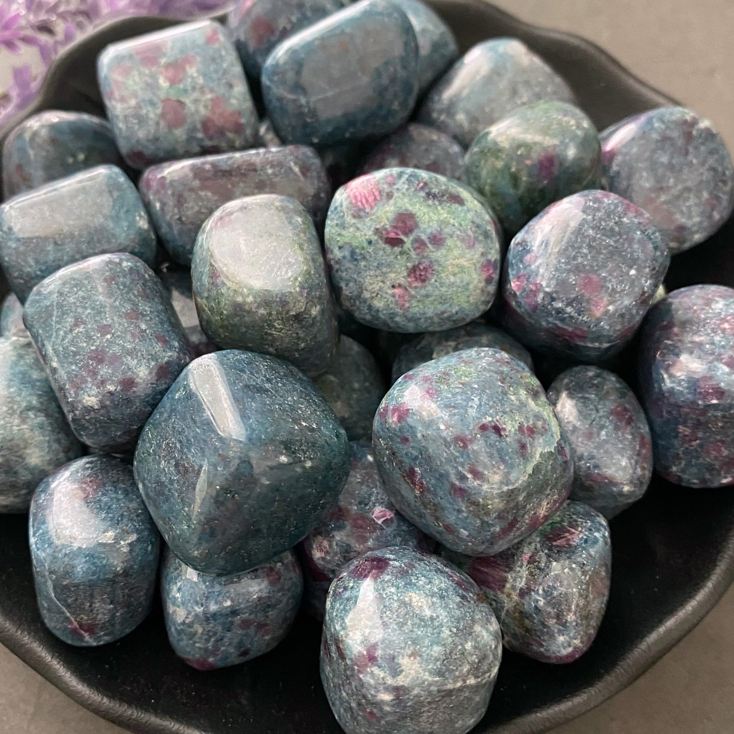 Ruby Kyanite Tumbled Stones