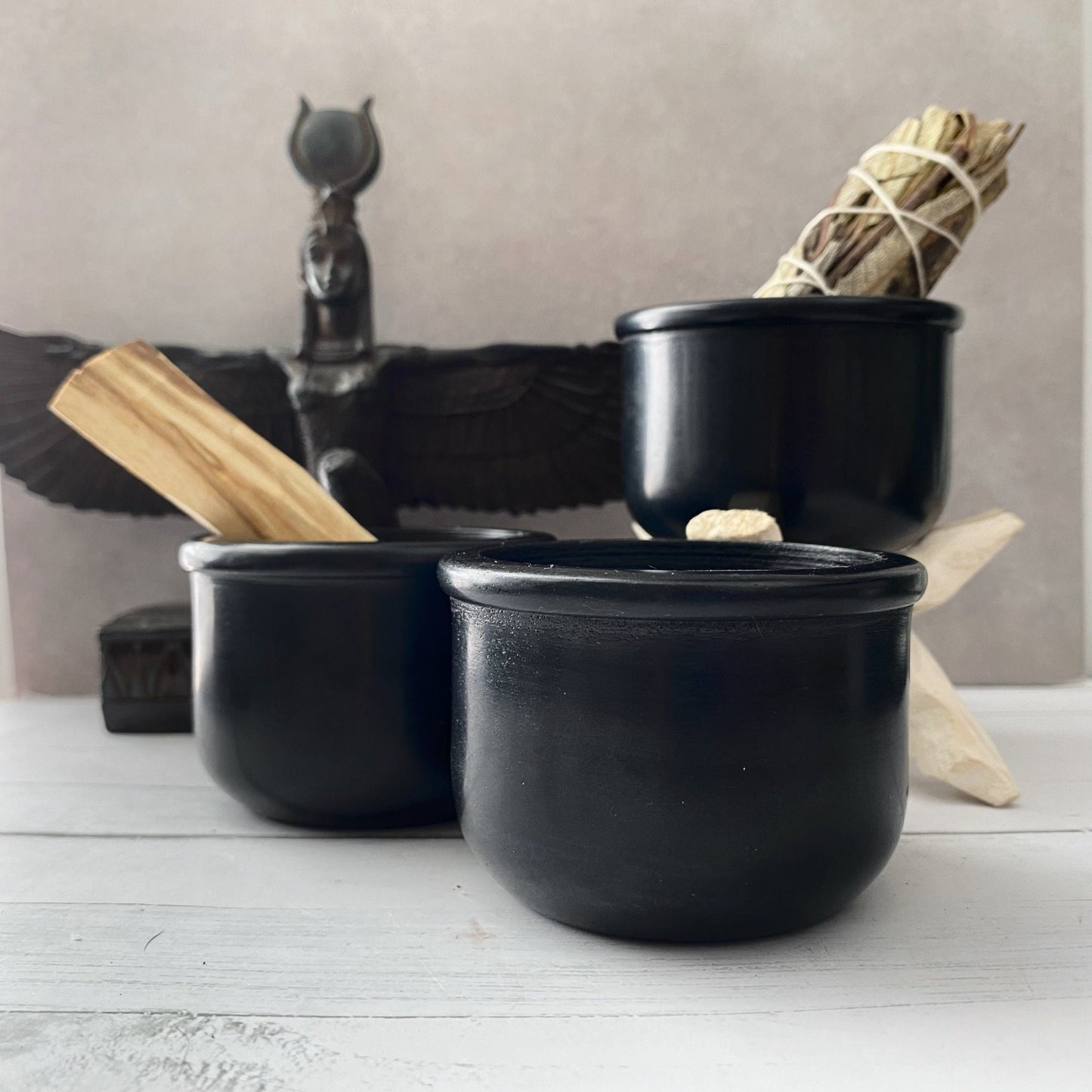 Black Soapstone Bowl