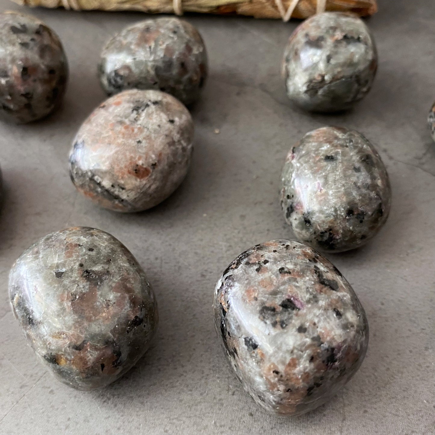 Sodalite Syenite Tumbled Stones