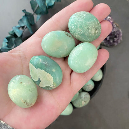 Chrysoprase Tumbled Stones