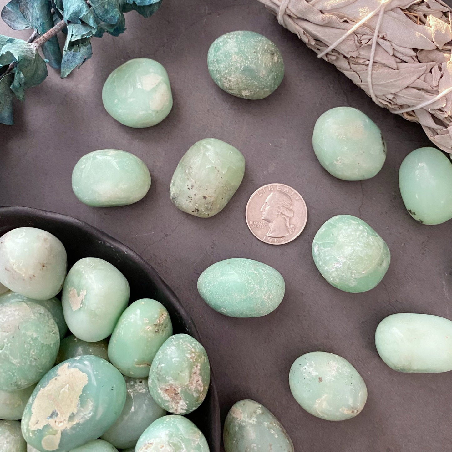 Chrysoprase Tumbled Stones