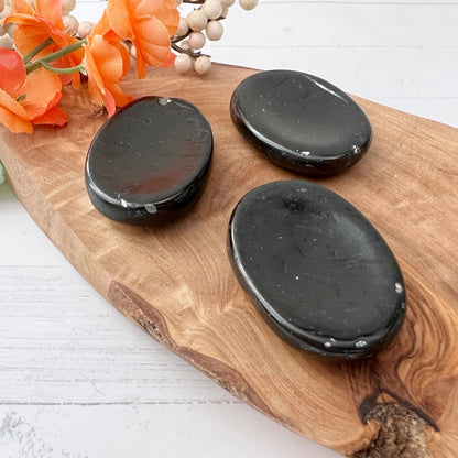 Black Tourmaline Worry Stone