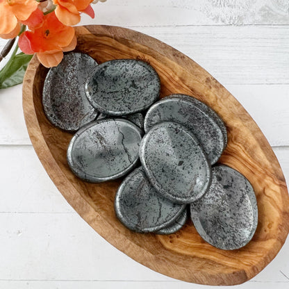 Hematite Worry Stone