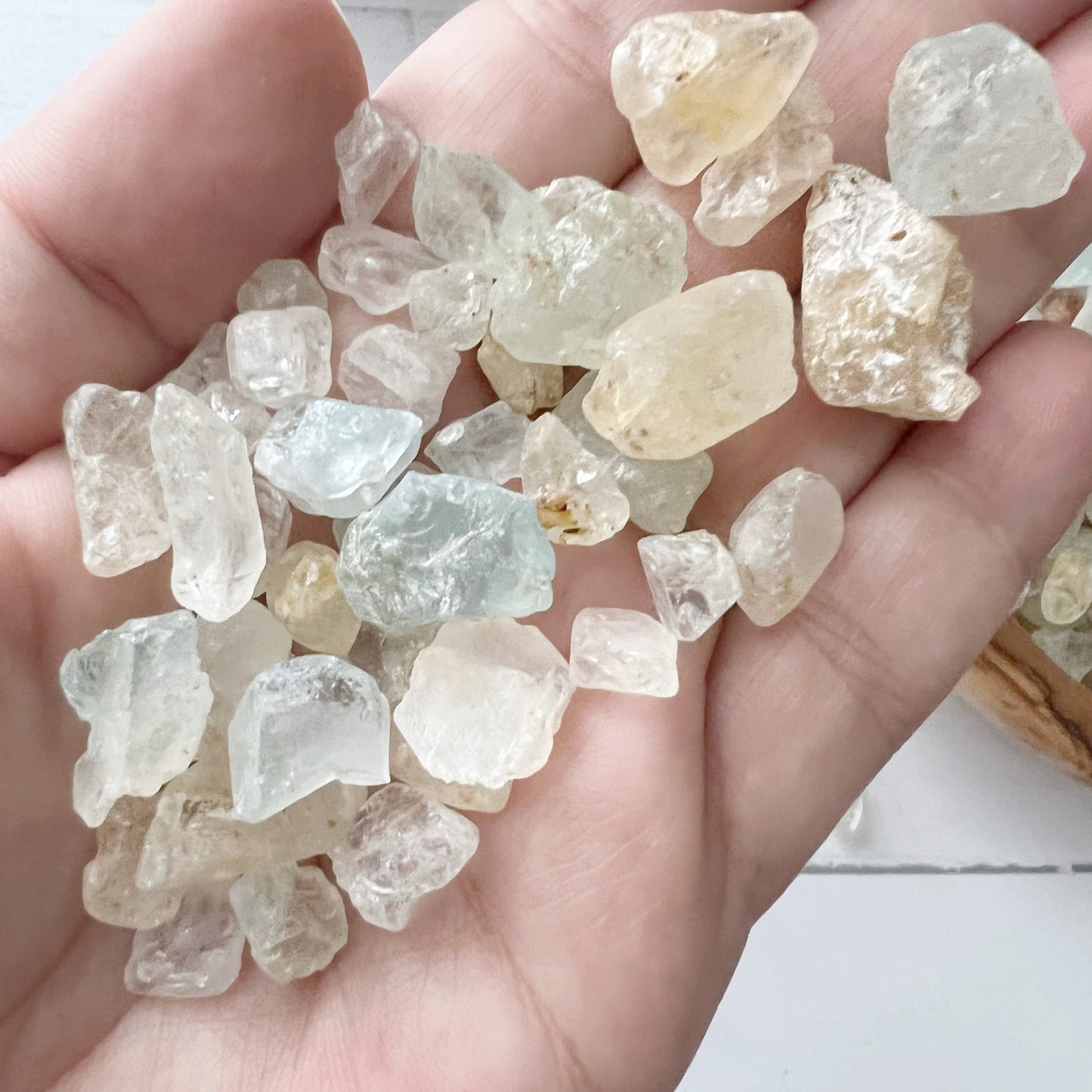 Raw Natural Topaz Chips