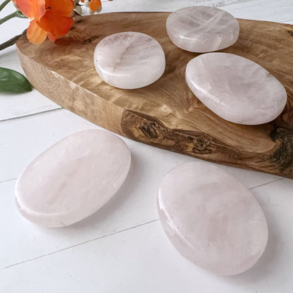 Rose Quartz Worry Stones