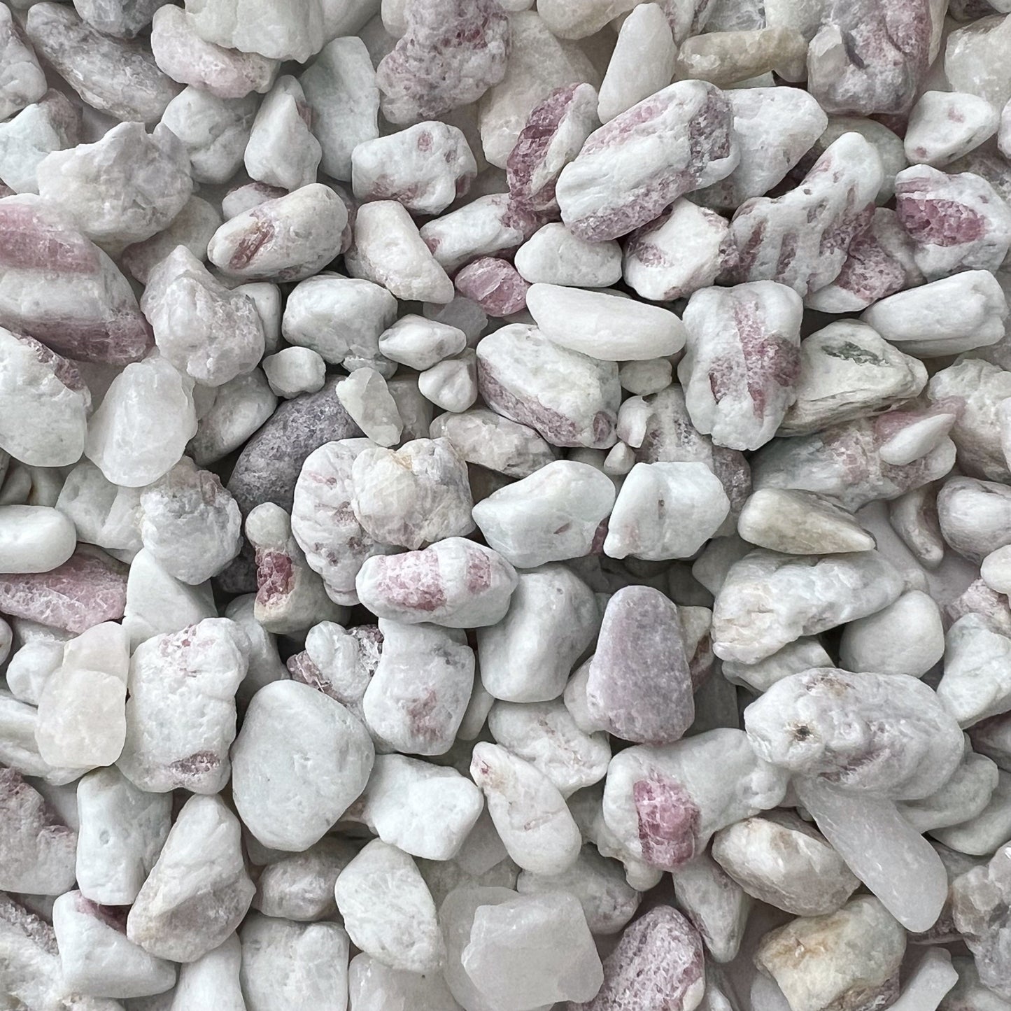 Pink Tourmaline Crystal Chips