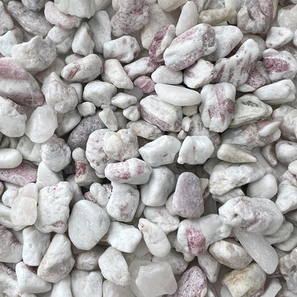 Pink Tourmaline Crystal Chips