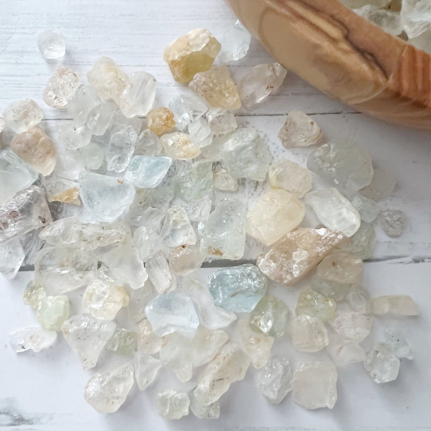 Raw Natural Topaz Chips