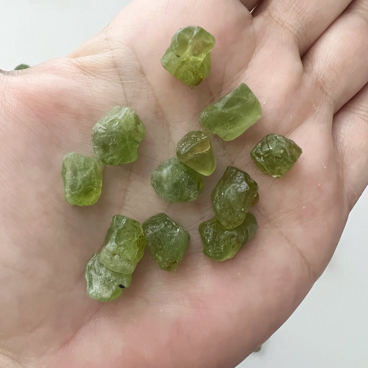 Raw Peridot Crystal (1 GM Mini)