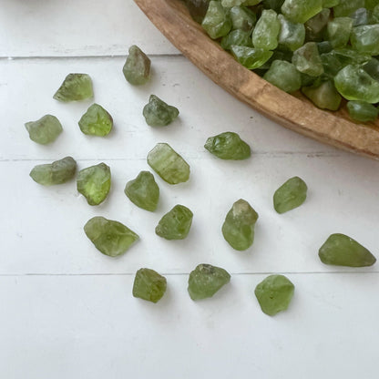 Raw Peridot Crystal (1 GM Mini)