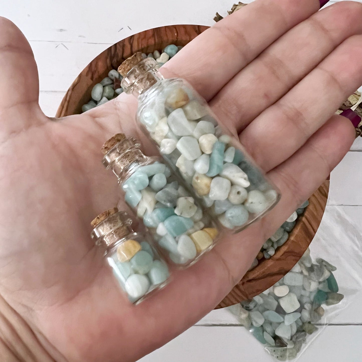 Amazonite Crystal Chips